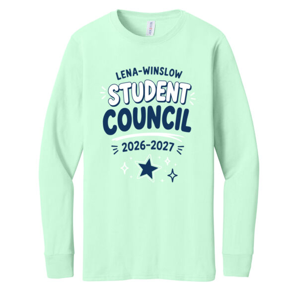 Le-Win Student Council 2026 - Premium Blend Ring Spun Long Sleeve T Shirt Thumbnail